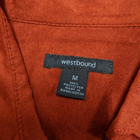 Westbound Velvet Long Sleeve Button Down Shirt - Picture 5 of 7